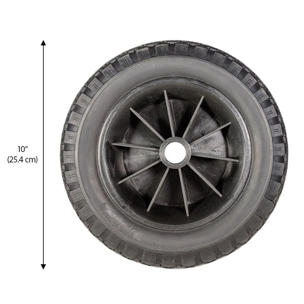 [CART-WHE-NOC-OS] Replacement All-Terrain Foam Tire - 10" (25.4 cm)