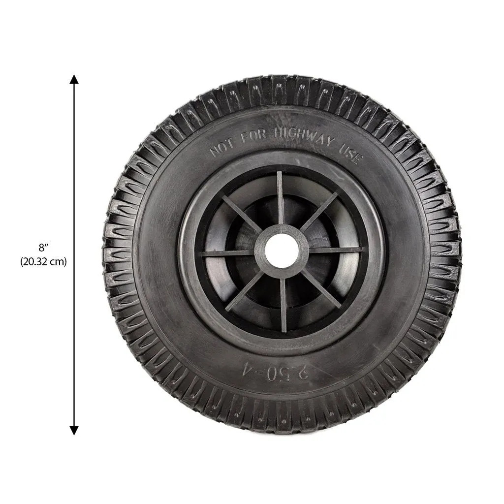 [CART-SWH-NOC-OS] Replacement All-Terrain Foam Tire - 8" (20.32 cm) (No Colour, OS)