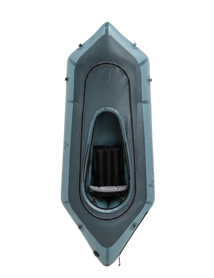 [KO-AS-RGSD-Z-SMB-OS] Rogue R-Deck (Removable Spraydeck) w/TiZip (Smoke Blue, OS)