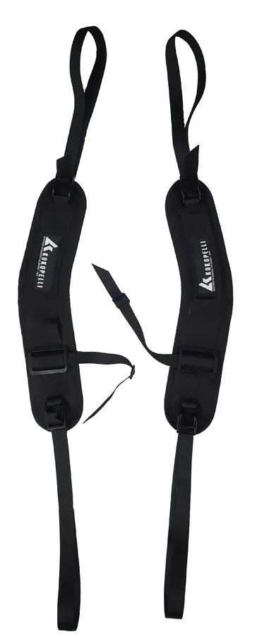 [KO-P-3PTTS-BK-NOC-OS] 3 Point Thigh Strap Set