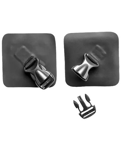 [KO-P-DR-SR-2-NOC-OS] D Ring Buckle Set of 2