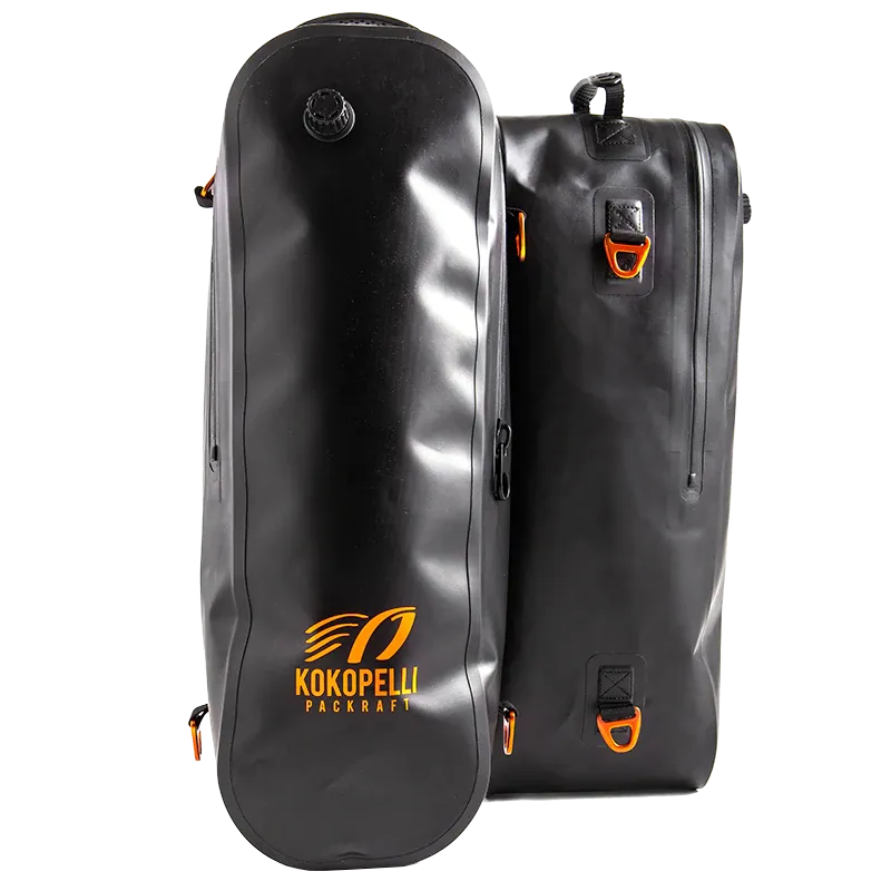 [KO-BG-DLT-DB-L-BLK-OS] Delta Inflatable Dry Bags (Set Of 2)