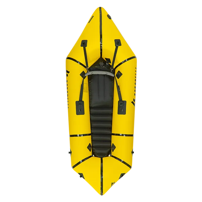 [KO-WWS-SB-SMB-OS] Nirvana Packraft Self Bailing (Smoke Blue)