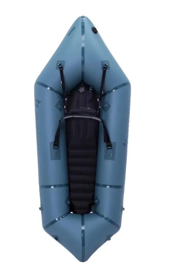 [KO-WWS-SB-Z-SMB-OS] Nirvana Packraft Self Bailing w/TiZip (Smoke Blue)